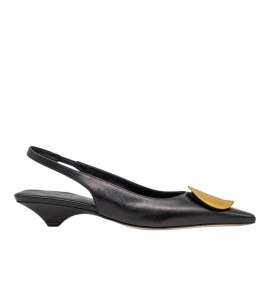 VIC MATIE' 1K5704_K20H060101 SLINGBACK BARON BLACK