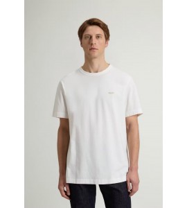 WOOLRICH T-SHIRT COTONE CFWOTE2012MRUT5334/8270 WHITE