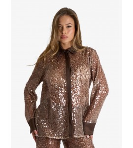 JIJIL JPE26CA184.0RT0035/0005 CAMICIA MORO