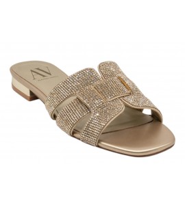 ALBANO VANITY AV7028 ciabatta strass platino