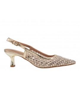 KHARISMA SLINGBACK 2106.26 STRASS platino