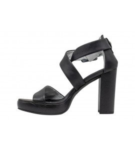 NERO GIARDINI sandalo donna E615800D/100 TAMIGI NERO