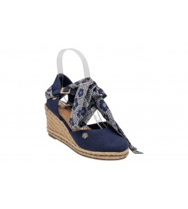 O-JOO SANDALO CON ZEPPA OL61531A GERI CVS NAVY