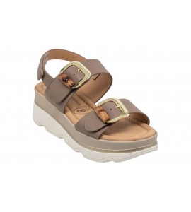 DONNA SERENA SANDALO CON ZEPPA 665950DM TORTORA