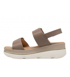 DONNA SERENA SANDALO CON ZEPPA 665950DM TORTORA