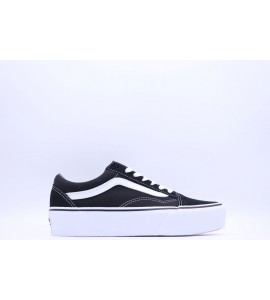 VANS OLD SKOOL PLATFOR BLACK/WHITE