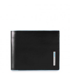 PIQUADRO Portafoglio con portadocumenti rimovibile Blue Square