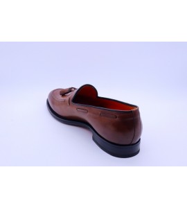 SANTONI Mocassino uomo in pelle