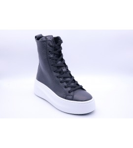 VIC MATIE' Sneakers platform polacco in pelle