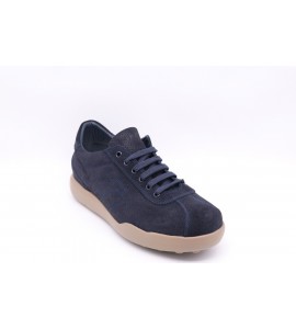 FRAU CITY SNEAKER IN PELLE SCAMOSCIATA PUNZONATA