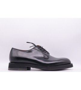 SANTONI Stringata uomo in pelle