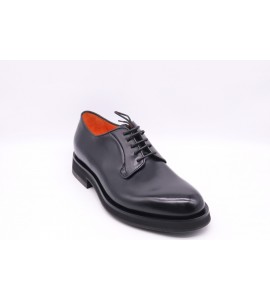 SANTONI Stringata uomo in pelle