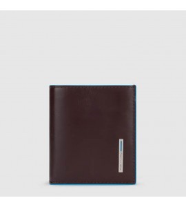 PIQUADRO Portafoglio uomo verticale Blue Square