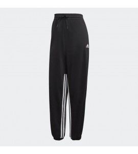 ADIDAS Pantaloni jogger donna Hyperglam 3-Stripes Oversized Cuffed