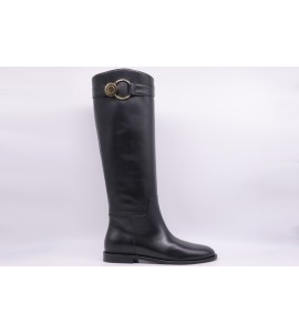 WO MILANO Stivale donna vitello nero