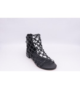 VIC MATIE' Tronchetto flat intrecciato