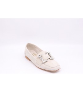 VSL Mocassino donna camoscio burro