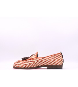 DOTZ Mocassino Lagosta beige/arancio