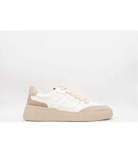 ASH SCARPE DA GINNASTICA ECOLOGICHE GRATUITE IN BIANCO E TORTORA