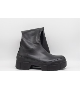 VIC MATIE' STIVALE ROCCIA ECOPELLE NERO