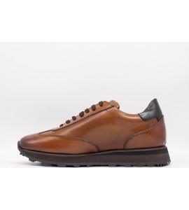 LENDINI Stringata uomo in pelle