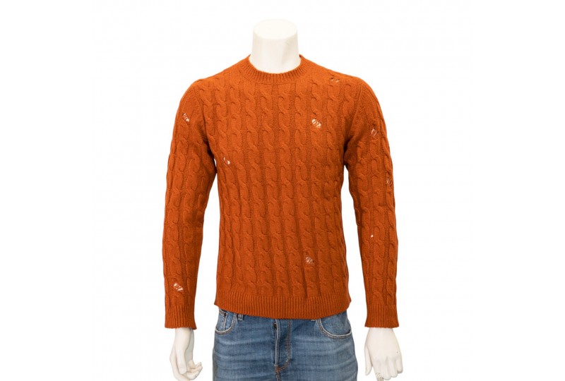 GRIFONI MAGLIA A TRECCE