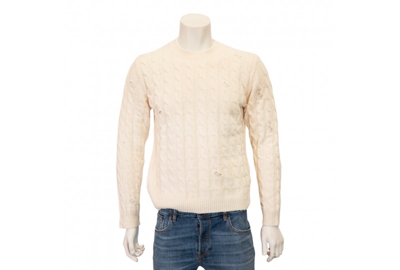 GRIFONI MAGLIA A TRECCE