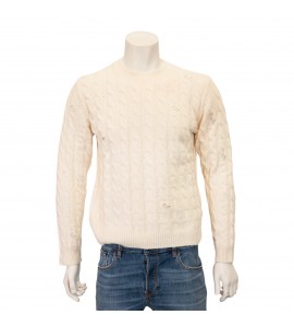 GRIFONI MAGLIA A TRECCE