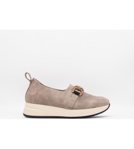MELLUSO Mocassino donna in pelle scamosciata