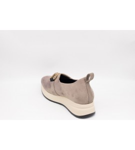 MELLUSO Mocassino donna in pelle scamosciata