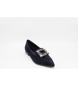TOSCA BLU MOCASSINO “CAMERON” VIOLA IN CAMOSCIO