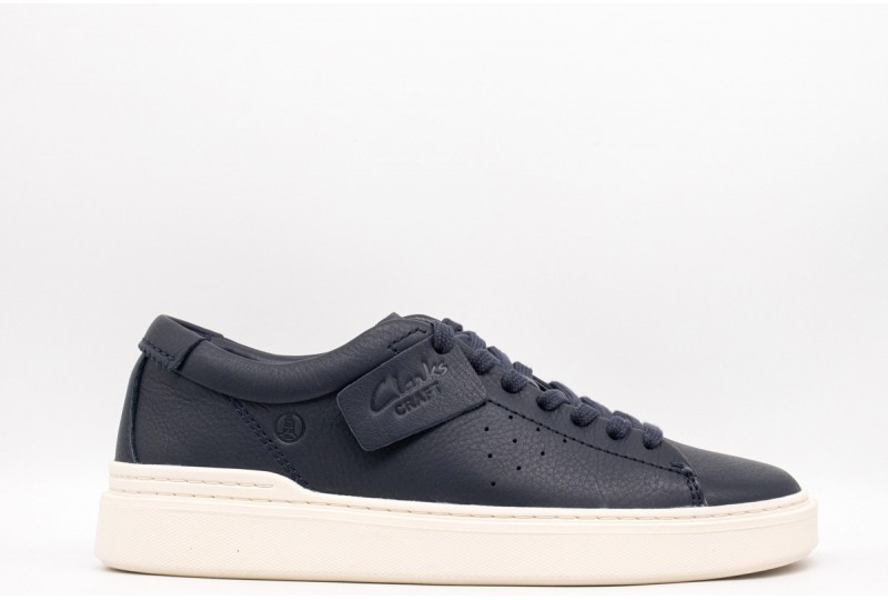 CLARKS CRAFTSWIFT LEATHER BLU