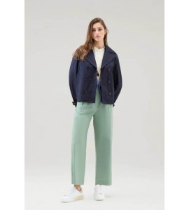 WOOLRICH Pantaloni in popeline di puro cotone