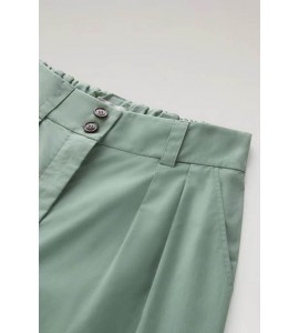 WOOLRICH Pantaloni in popeline di puro cotone