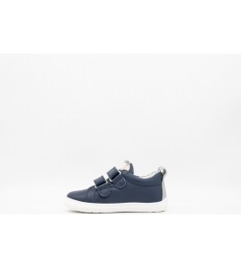 BALDUCCI Scarpe bimbo in pelle blu con stella azzurra