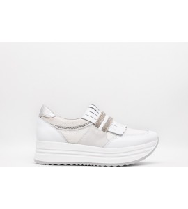 NERO GIARDINI Sneakers donna in pelle e suede