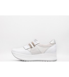 NERO GIARDINI Sneakers donna in pelle e suede