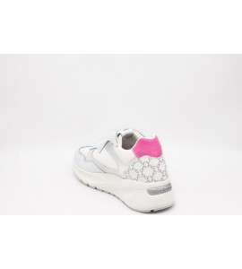 NERO GIARDINI Sneakers donna in pelle, suede e tela