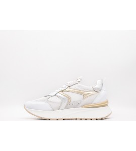 NERO GIARDINI Sneakers donna in pelle, suede e tela