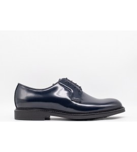 NERO GIARDINI Derby uomo in pelle