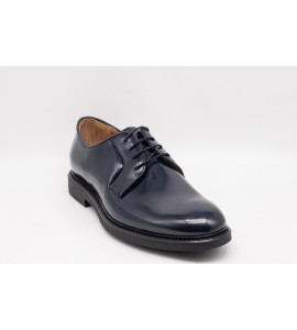 NERO GIARDINI Derby uomo in pelle