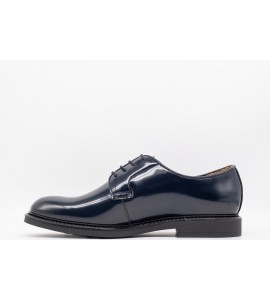 NERO GIARDINI Derby uomo in pelle