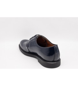 NERO GIARDINI Derby uomo in pelle