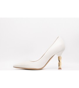 WO MILANO Decollete donna nappa white