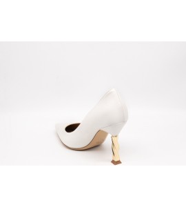 WO MILANO Decollete donna nappa white