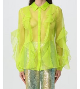 HANITA camicia con rouches
