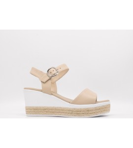 NERO GIARDINI Sandali donna in pelle