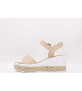 NERO GIARDINI Sandali donna in pelle