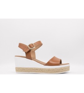 NERO GIARDINI Sandali donna in pelle