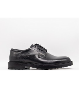 EXTON Derby Uomo Vitello Toscano Nero